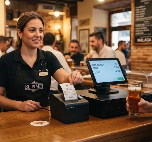 Impresoras de recibos hostelería Málaga